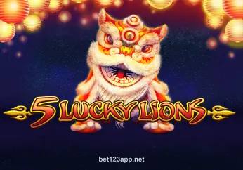 Hình ảnh trò chơi 5 Lucky Lions tại bet123